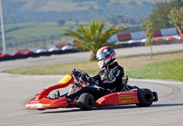  courir avec le kart 